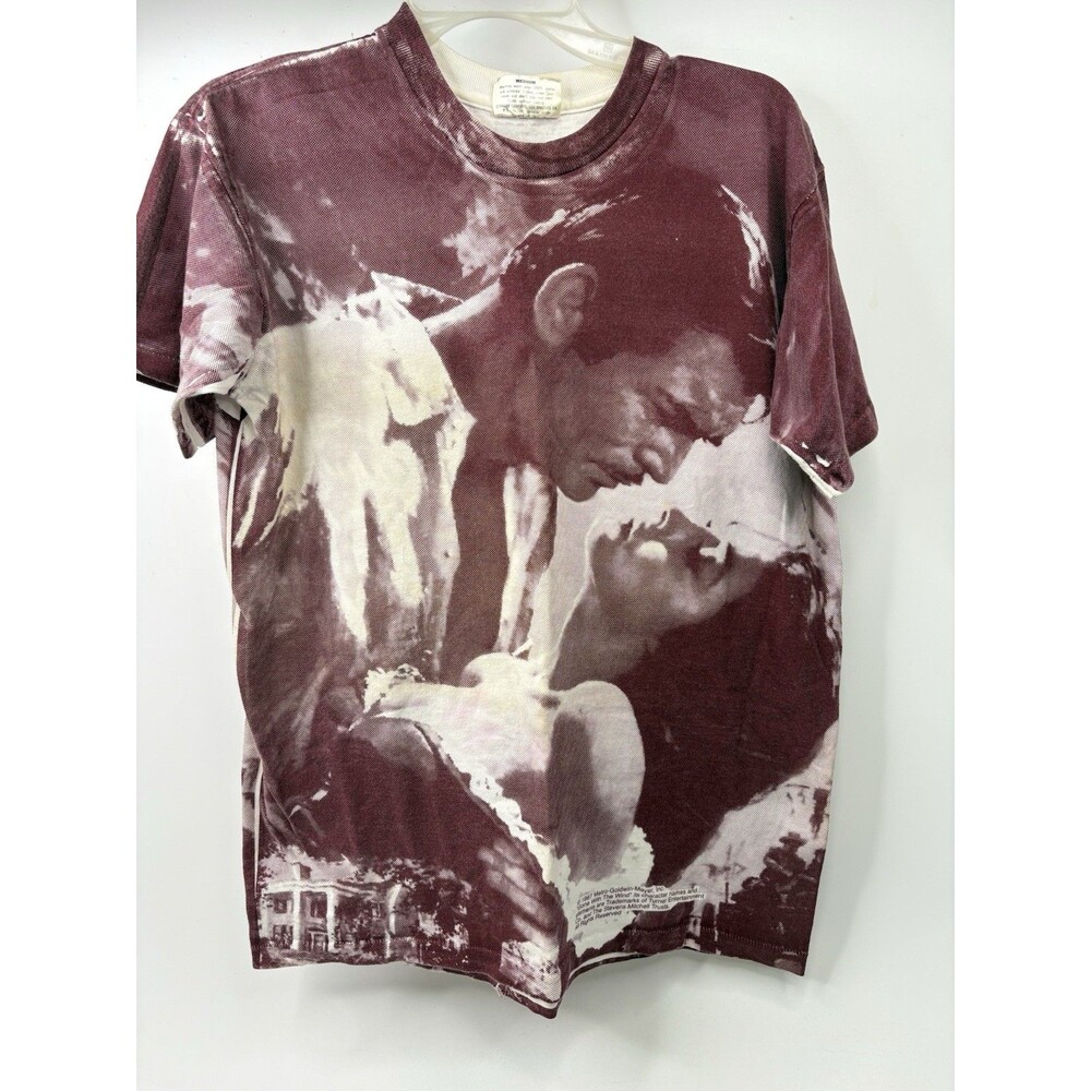 Vintage Stanley DeSantis Gone With The Wind AOP T Shirt Medium Movie Tee
